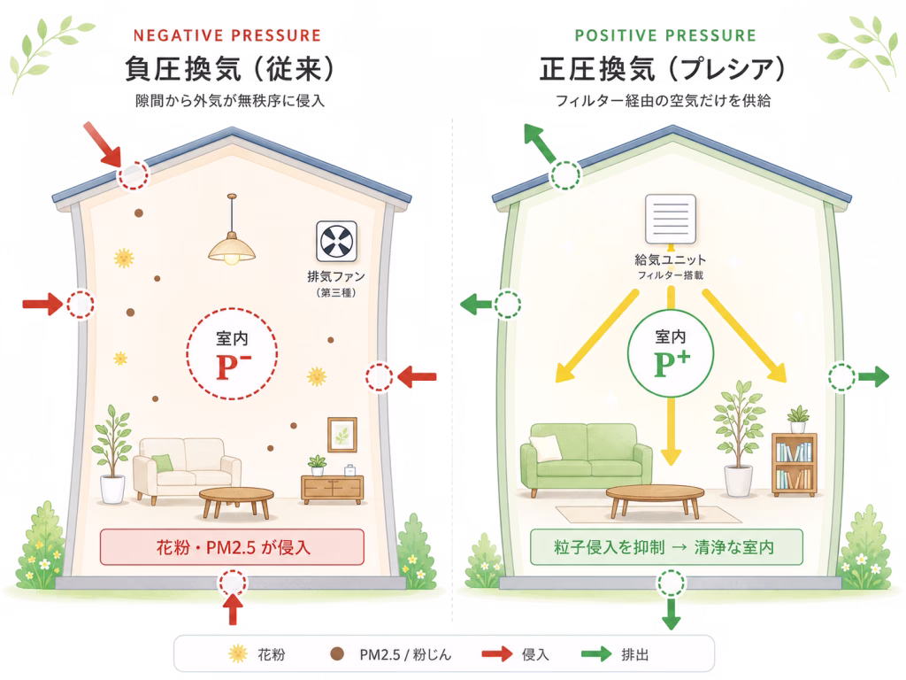 空気環境を整える家づくり